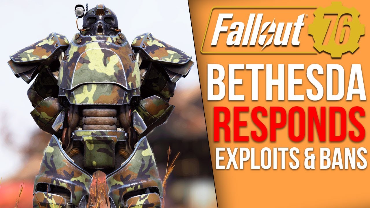 Fallout 76 News - Bethesda Major RESPONSE to Exploits & Ban Wave, Battle Pass Changes, Meat Week