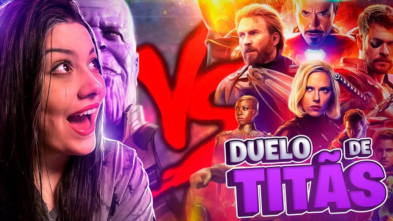 VINGADORES VS. THANOS - Duelo de Titãs l REACT