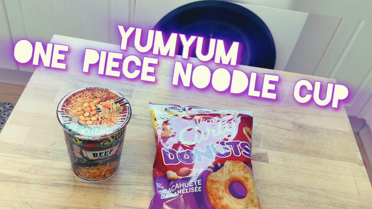 Yum Yum Beef Noodles Cup and Curly Donut Peanut Puffs