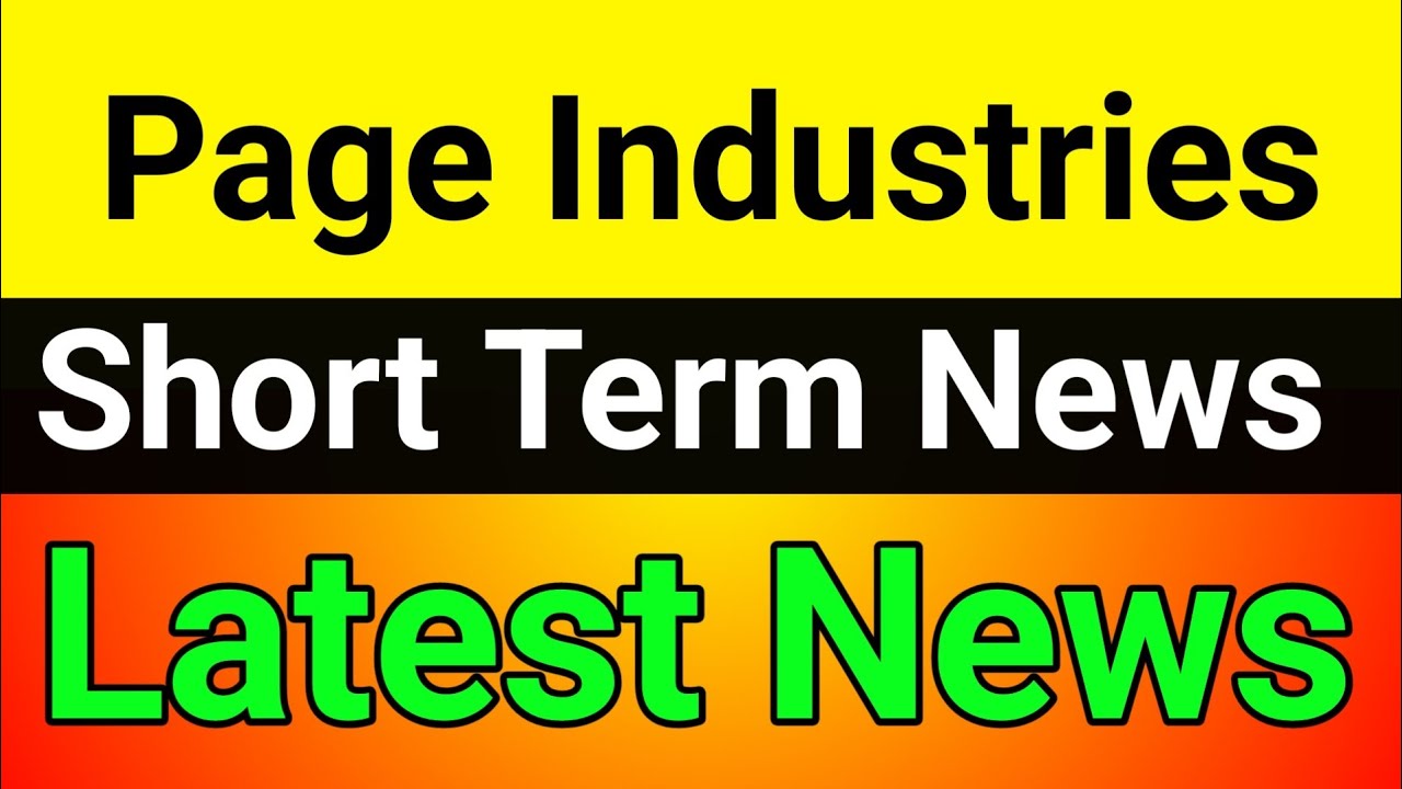 Page Industries share🔥page industries share latest news🪀page industries share latest news today