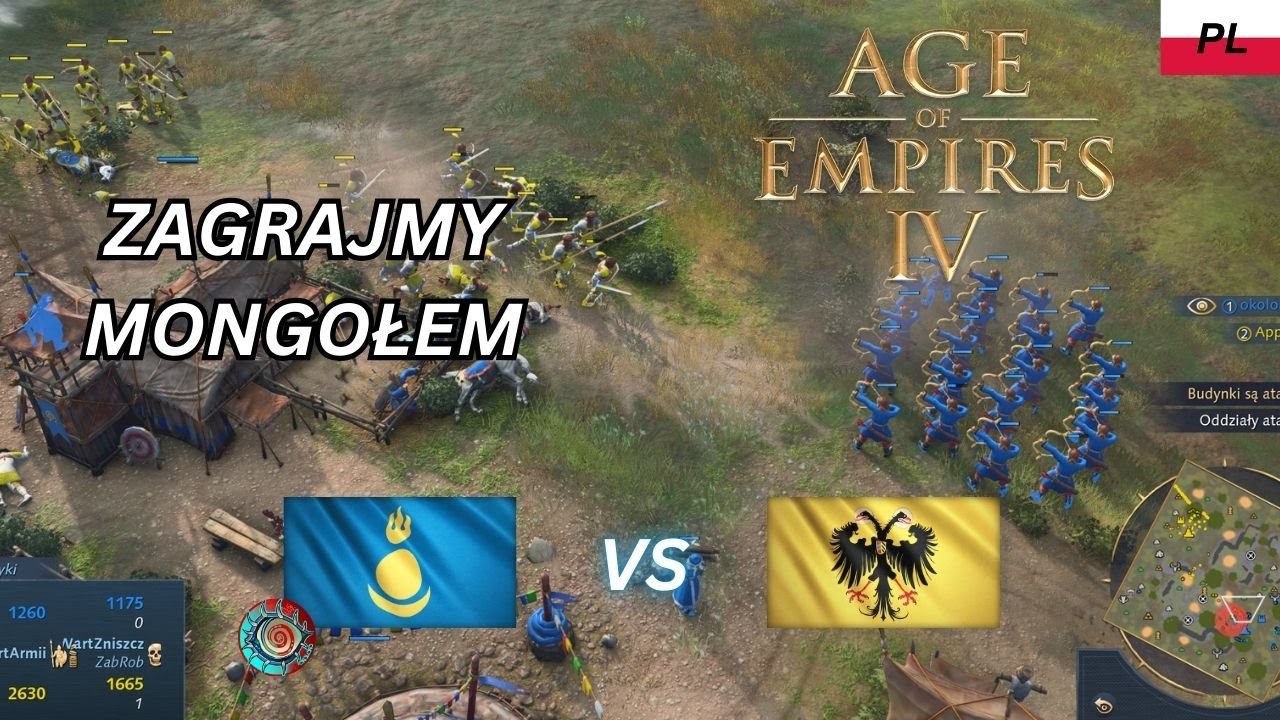Age of Empires IV [PL] Rankingowe Zagrajmy Mongołem