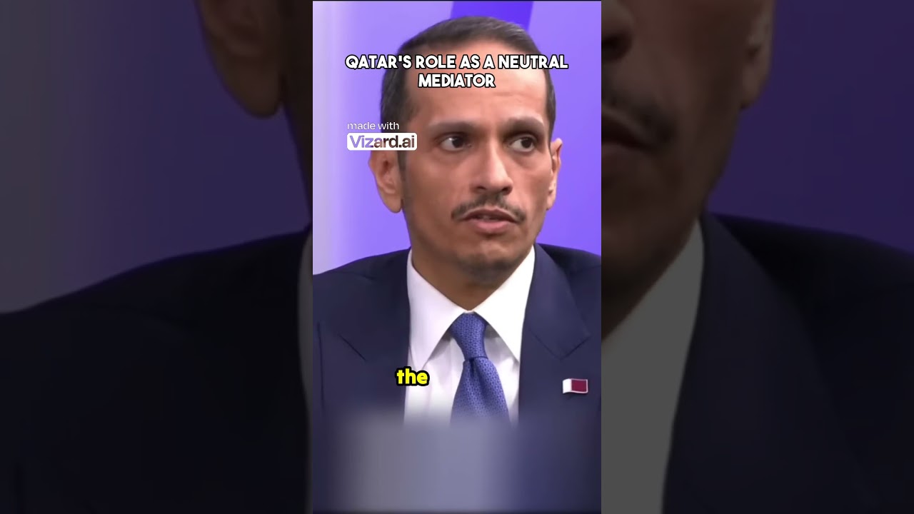 Qatar PM Opens Up: Qatar's Role as a Neutral Mediator | Keys to Regional Peace