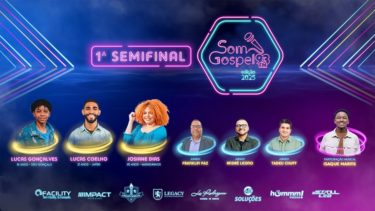 Som Gospel Edi&ccedil;&atilde;o 2025 - 1&ordf; SEMIFINAL - R&aacute;dio 93FM (Live)