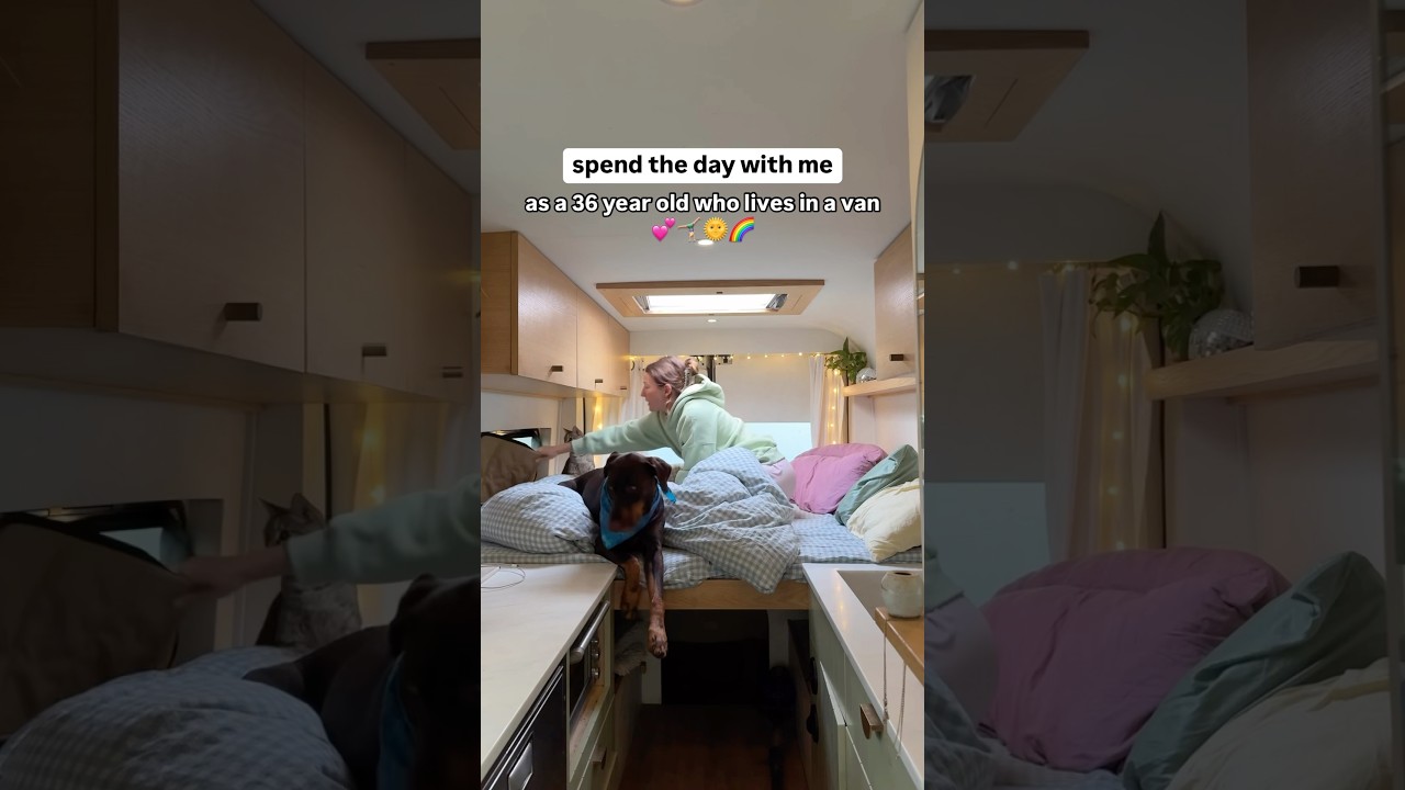 Van Life As A 36 Year Old🤸🏼&zwj;♀️💕 #vanlife #vlog