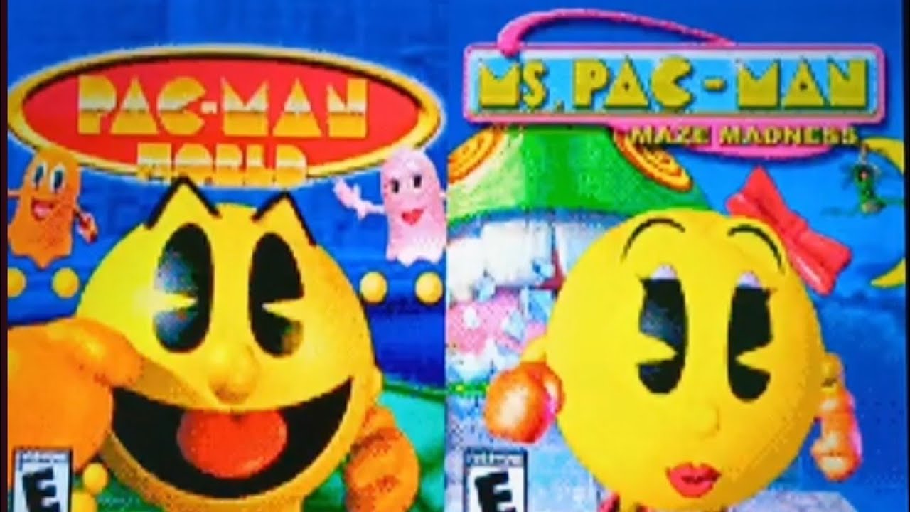 PAC Man World & Ms PAC Man. Game Boy Advance. Проф реакция.
