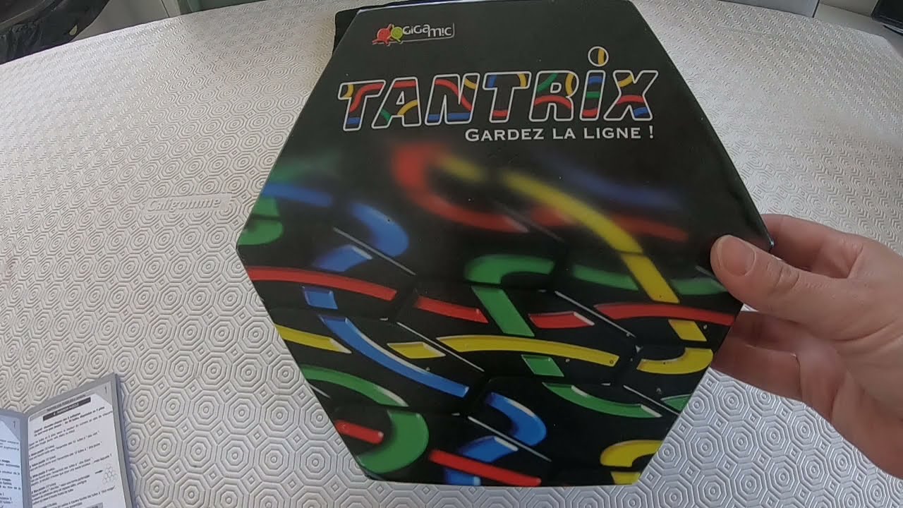 TANTRIX - Comment jouer une partie avec règle du jeu en mode puzzle SOLO.