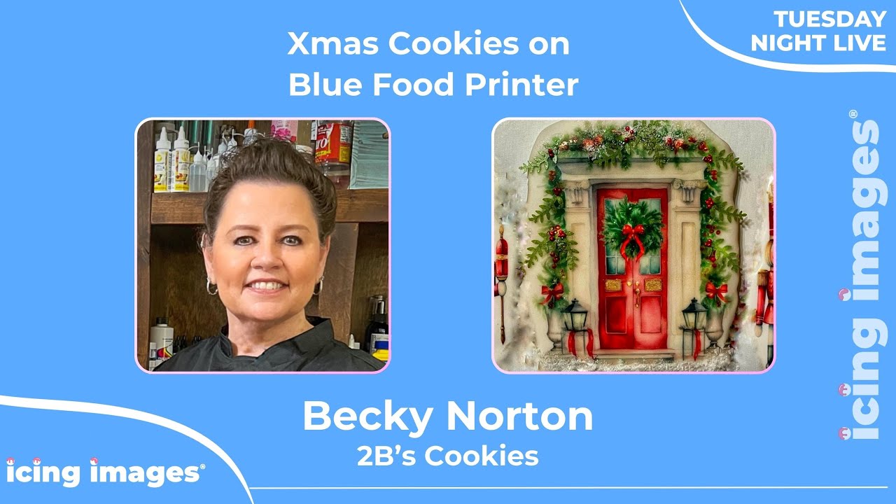 Icing Images presents Becky Norton - Christmas Confection Set printed on Big Blue Food Printer