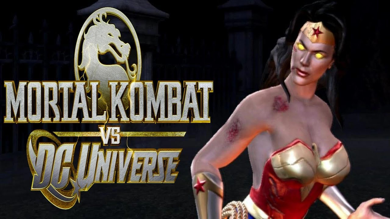 Mortal Kombat Vs DC Universe - Wonder Woman Playthrough - Very Hard (MKVSDC Universe)