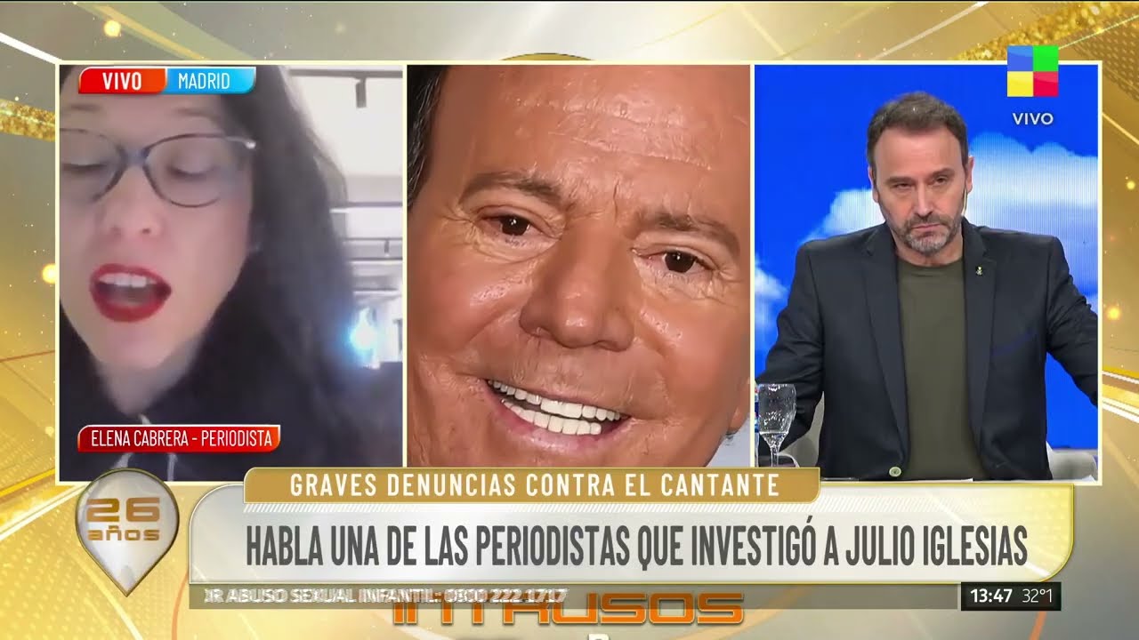 🔴 DENUNCIAS contra JULIO IGLESIAS por agresiones sexuales