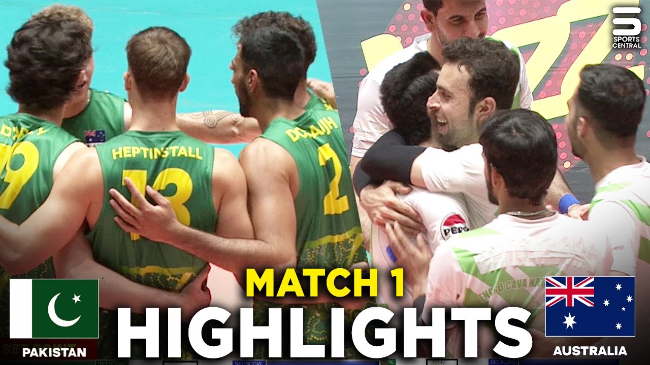 Victory By Shaheens | Pakistan vs Australia | Match 1 | Sarsabz Volleyball Series 2024 M3F1