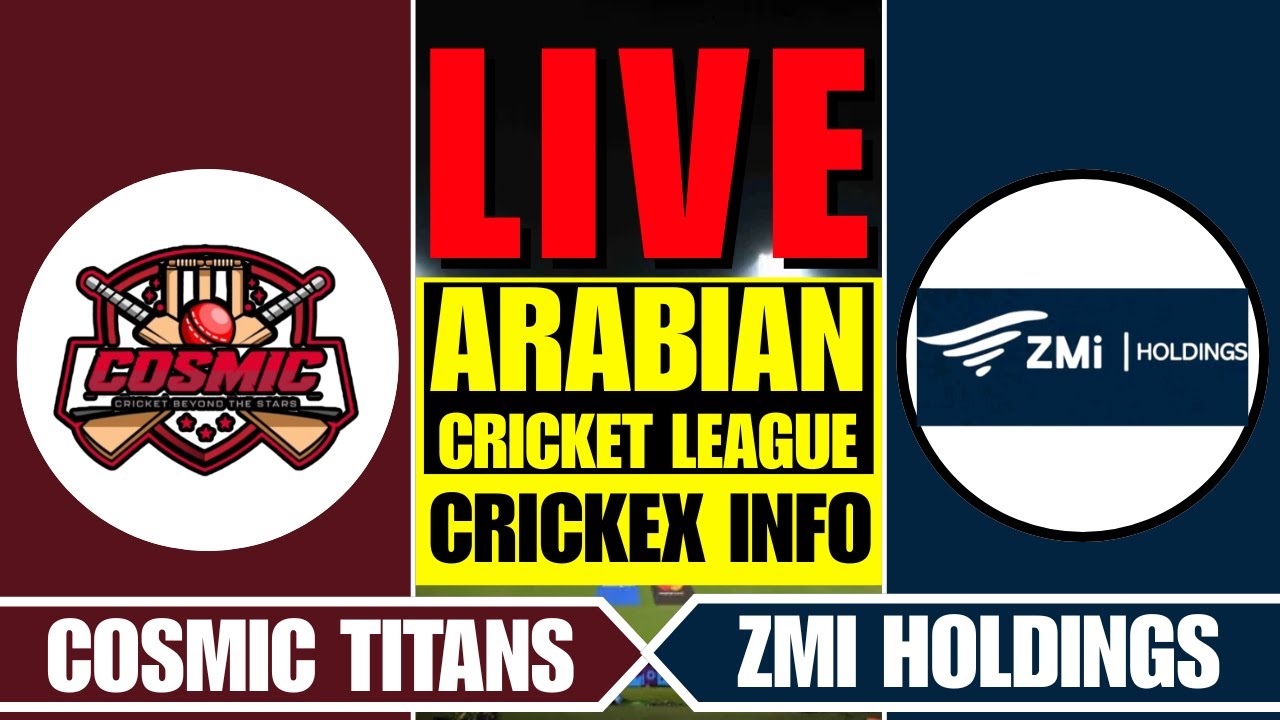 ZMI HOLDINGS vs COSMIC TITANS LIVE | ZMIH vs CT - CRICKEX INFO