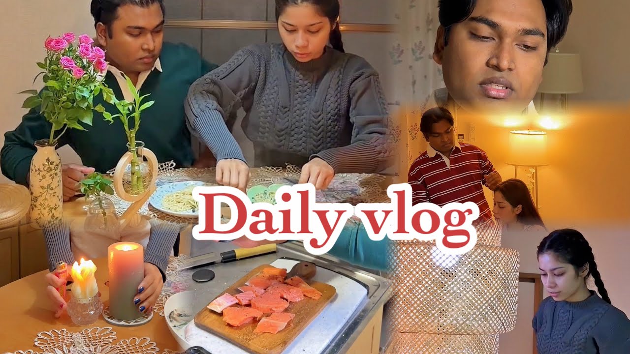 আজকে জাপানিজ স্টাইল পাস্তা রান্না করে খাওয়ালো সে আমি অসুস্থ তাই 🤒॥#dailyvlog #minivlog 