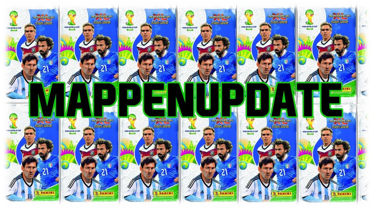 Mappenupdate - Panini Adrenalyn XL WM 2014 - Limited Editions +++