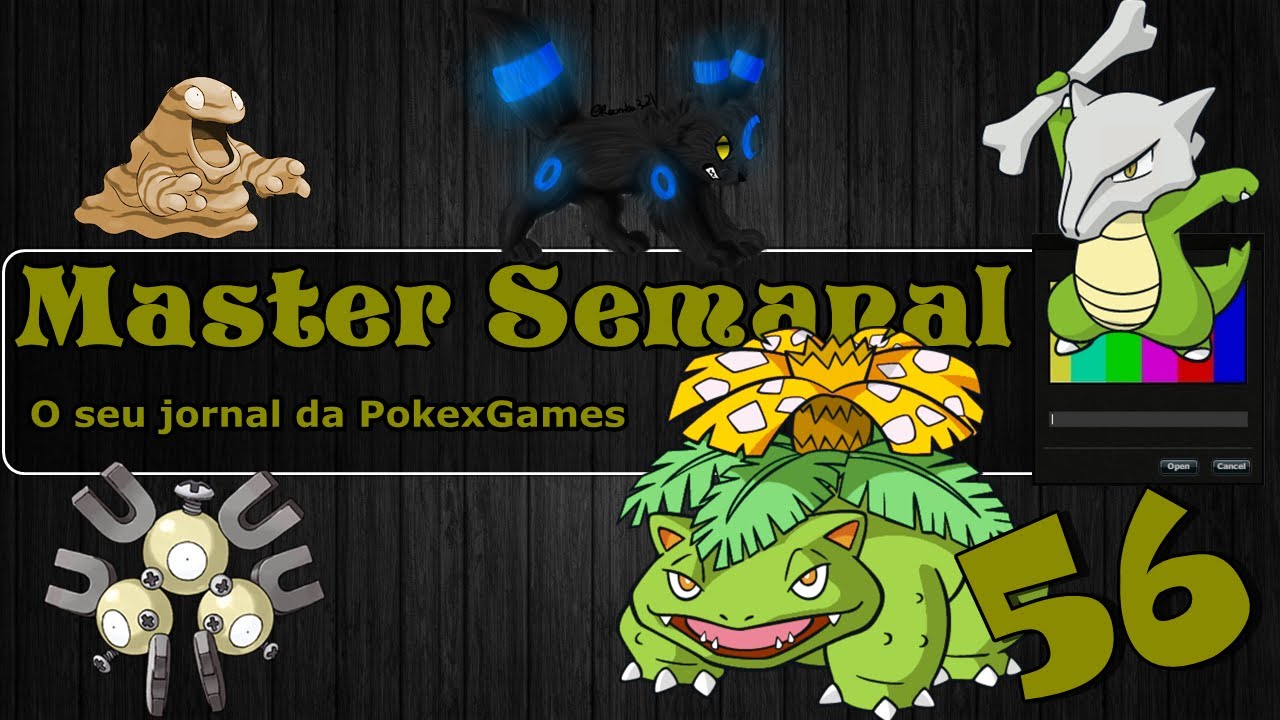 Master Semanal #56 | O seu Jornal de Noticias da PokexGames