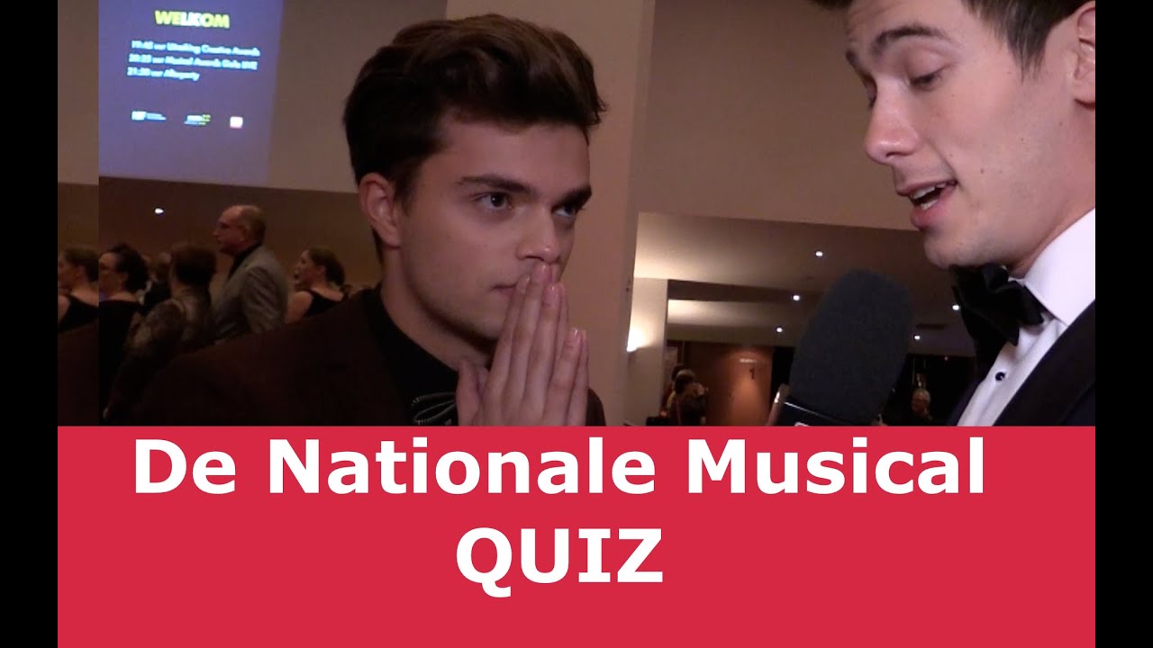 De Musical Quiz, met Buddy Vedder, Freek Bartels, William Spaaij e.v.a.!