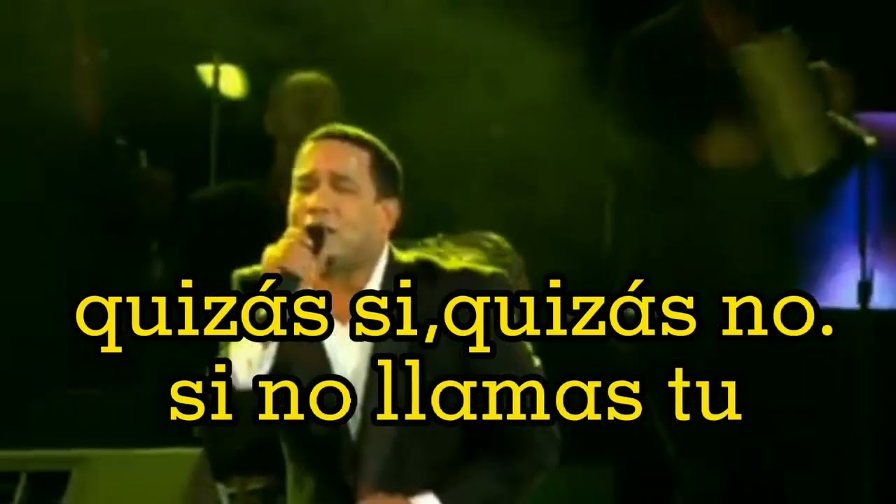 Karaoke El torito (quizás si,quizás no) en vivo..original.con coros grabados