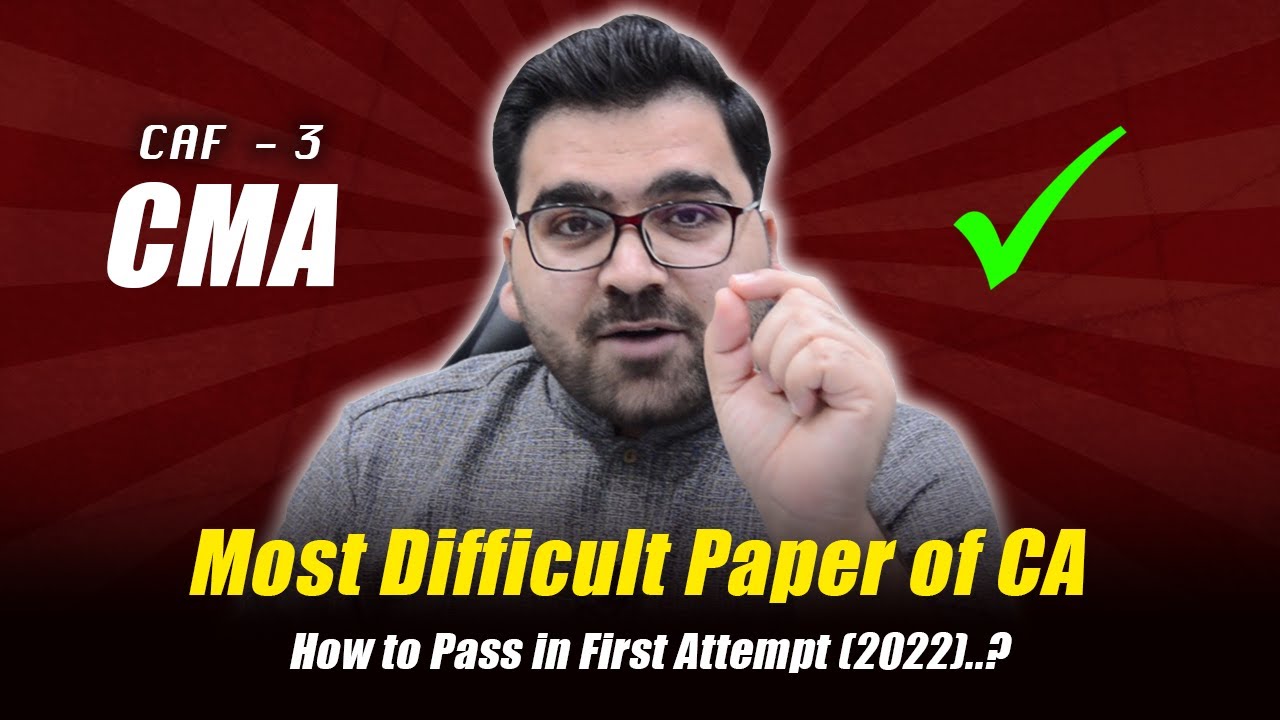 How to Pass Cost & Management Accounting in 1st attempt | CMA Exam Techniques: Professional's Legacy