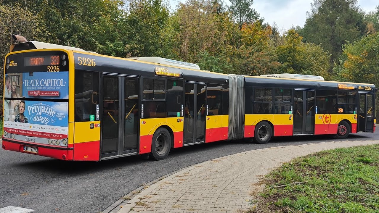 Linia 320 - Solaris Urbino 18 III #5226 ( MZA Warszawa )