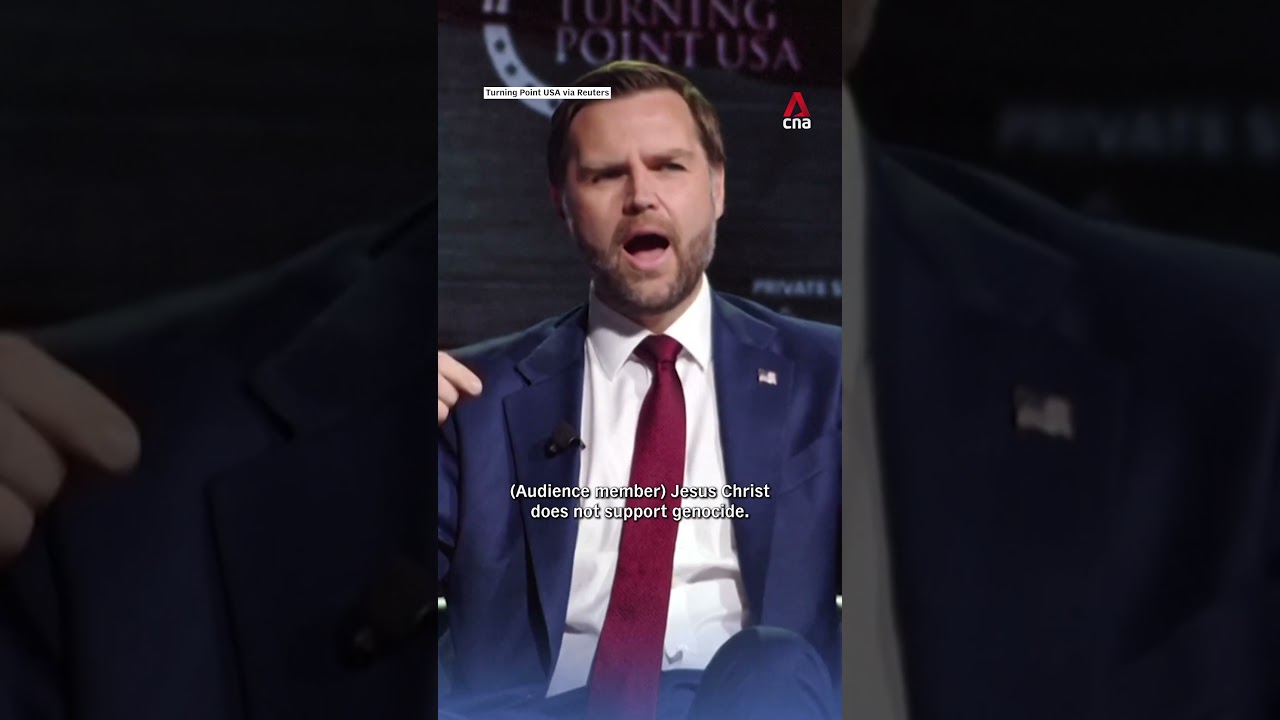 Вице-президента США Джей Ди Вэнса освистали по поводу ситуации в Газе.