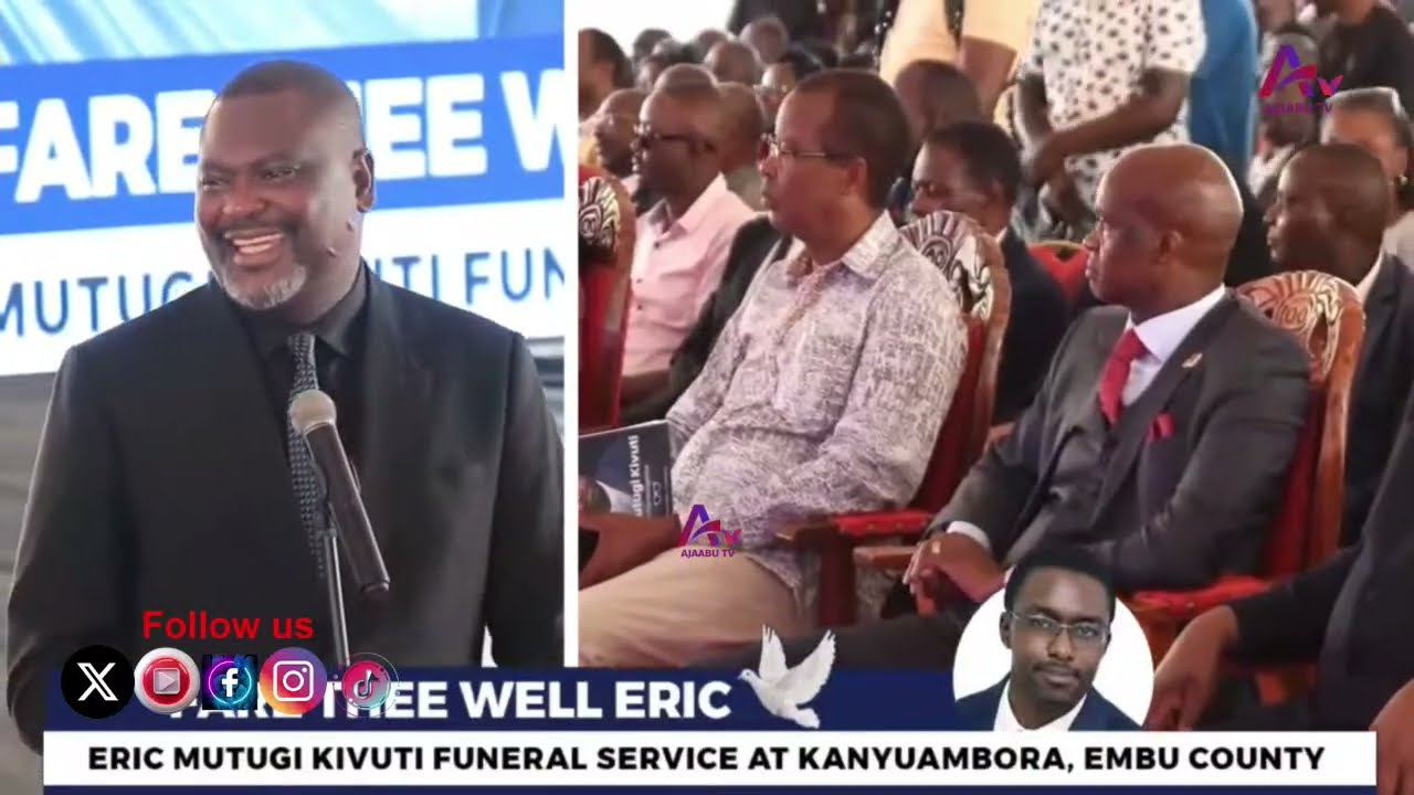 ''LEO SIONGEI SIASA!'' MBEERE NORTH MP RUKU SPEAKS INFRONT OF GACHAGUA IN EMBU