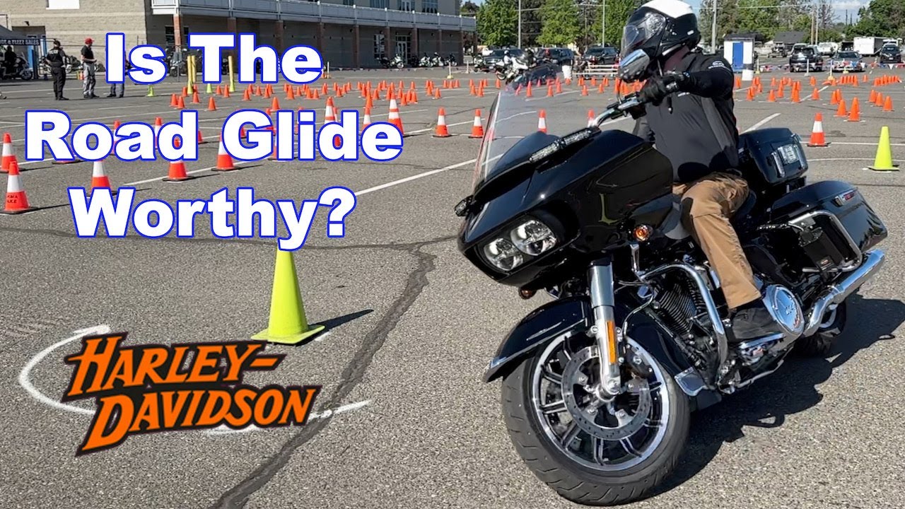 I test rode this non-production Harley Road Glide!
