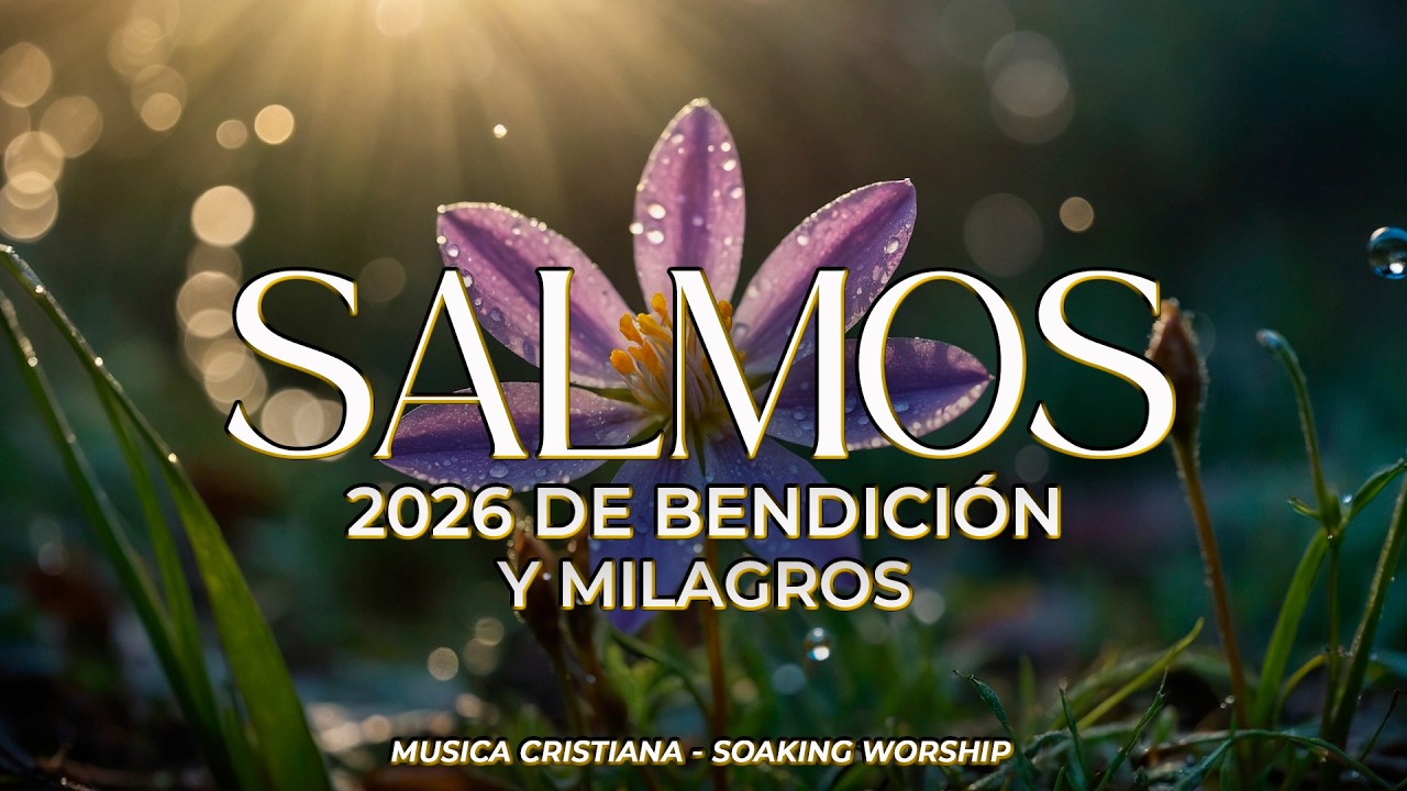 SALMOS CANTADOS | 1 HORA de PROMESAS para un 2026 de BENDICIONES y MILAGROS | Salmos Proféticos