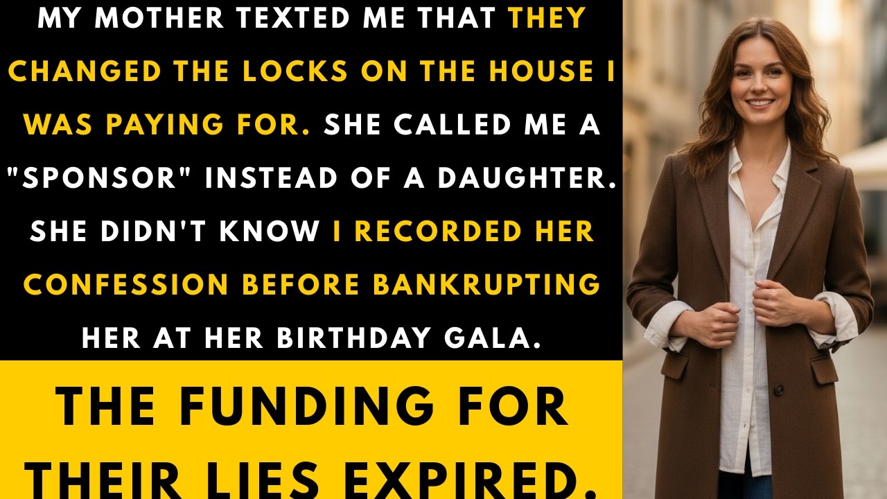 My Mom Evicted Me From The House I Pay For—So I Bankrupted Her At Her 60th Birthday Gala.