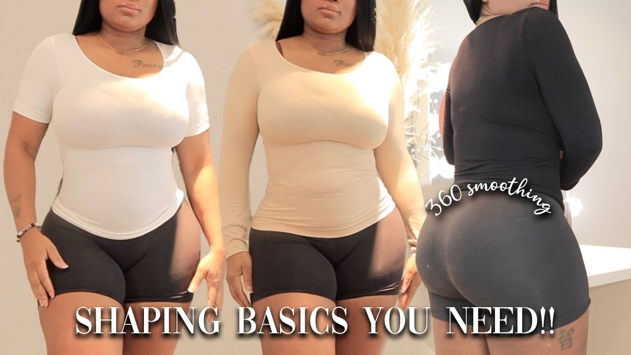 AFFORDABLE SHAPEWEAR BASICS YOU NEED ♡ | Shapermint new Shaping tee ! | Try on haul