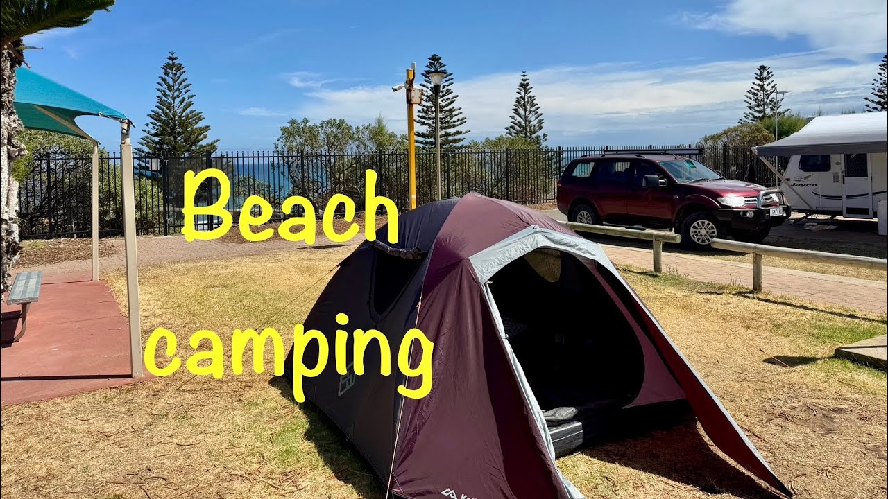 Beach camping | Christies Beach | Work Life Balance | February 2025