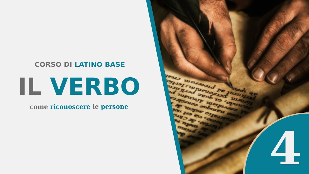 Come riconoscere il verbo? Il presente indicativo - Lezioni di latino online (4)