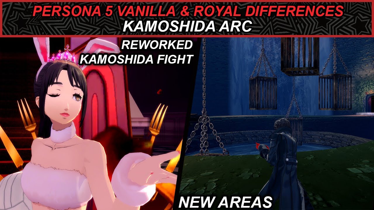 Persona 5 Vanilla and Royal Differences - Prologue/Kamoshida Arc