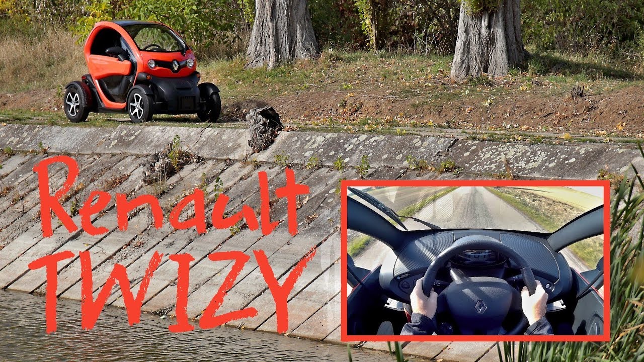Renault Twizy: exterior, interior, POV, acceleration, max speed