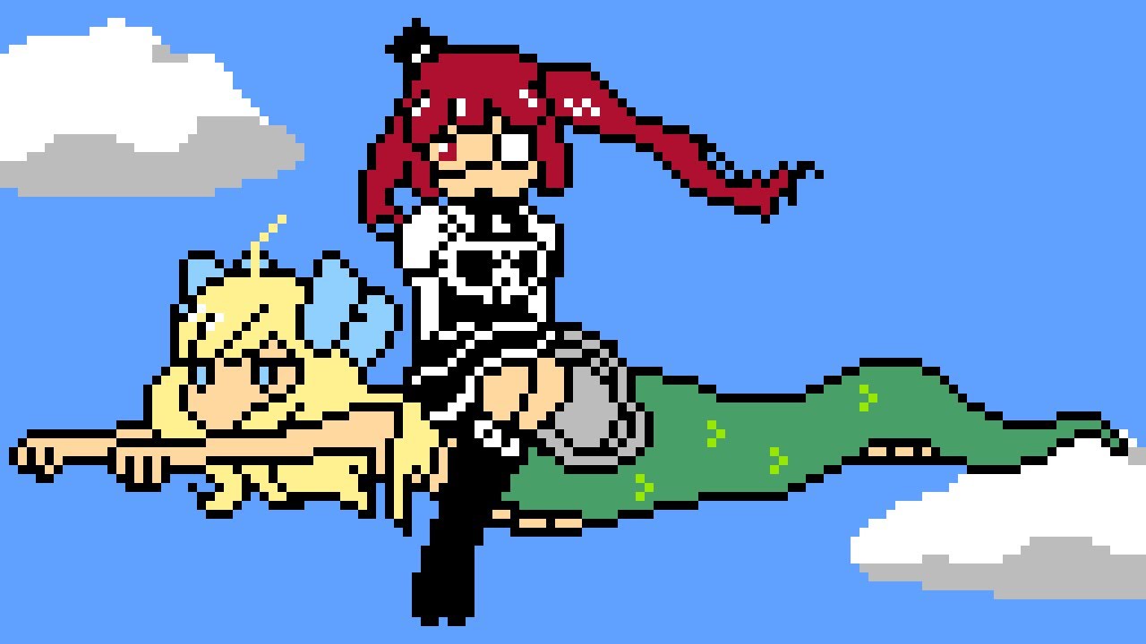 【邪神ちゃんドロップキックX ED】ファミコン音源で流線形メーデー / Ryusenkei Mayday NES Cover【Jashin-chan Dropkick X Ending】
