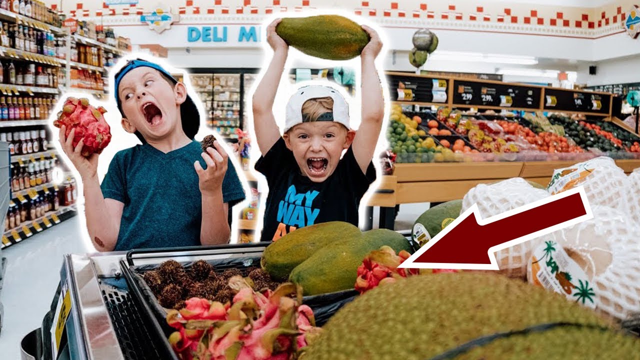 TASTE TESTING EXOTIC FRUIT FOR THE FIRST TIME!