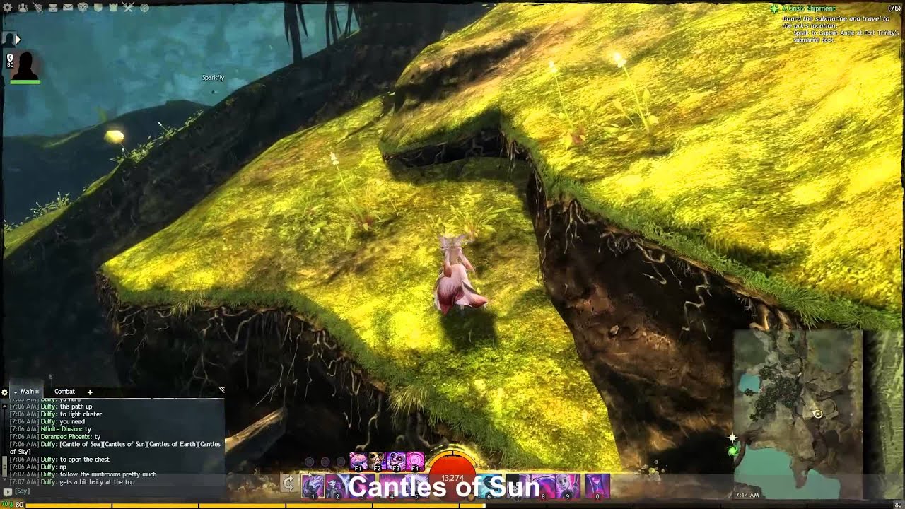 GW2 Hidden Garden Mount Maelstrom jumping puzzle guide