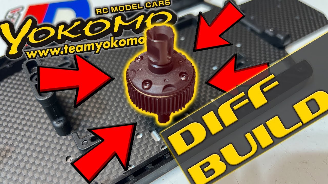 How to Fill and Bleed a Gear Differential - Yokomo YD-2S Plus Diff Build