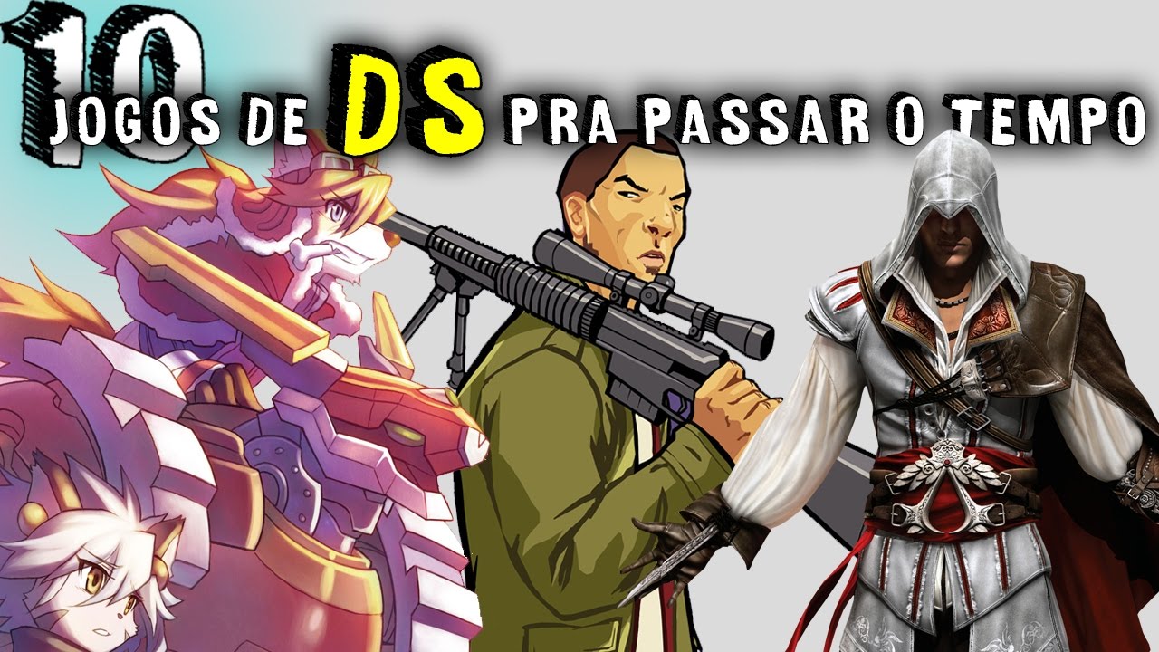 10 jogos de DS pra passar o tempo