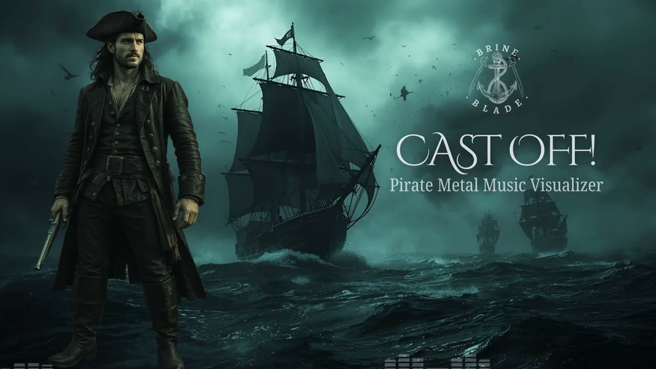 Cast Off! | Epic Pirate Metal Battle Anthem | Brine & Blade