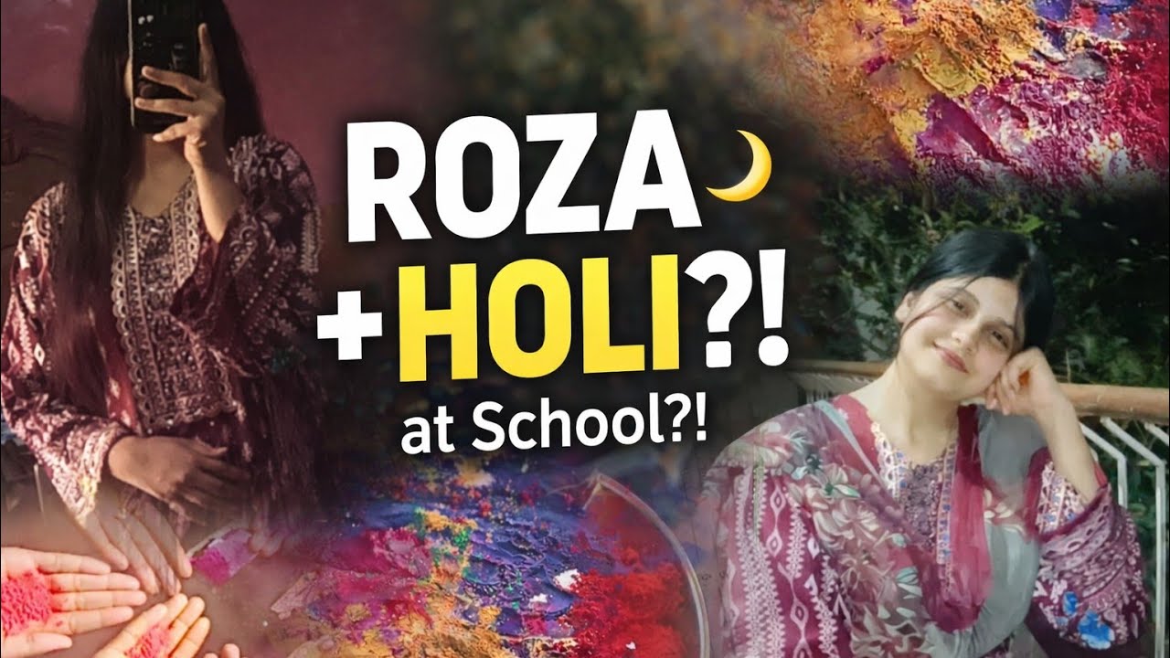 A real school day during Ramadan ✨🤍— simple, peaceful aur relatable🙈✅