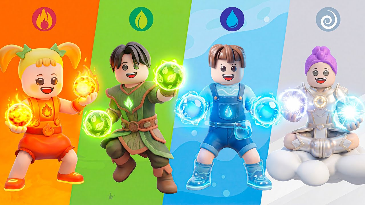ROBLOX Brookhaven 🏡RP: The Battle Of Four Elements | Roblox Jack