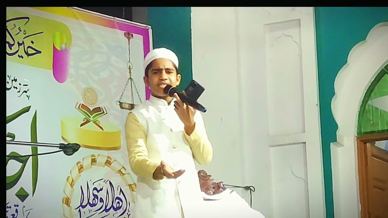 टूटी फूटी कश्ती है कमजोर चलाने वाला है हमजा अयाज बिजनौरी नया कलाम