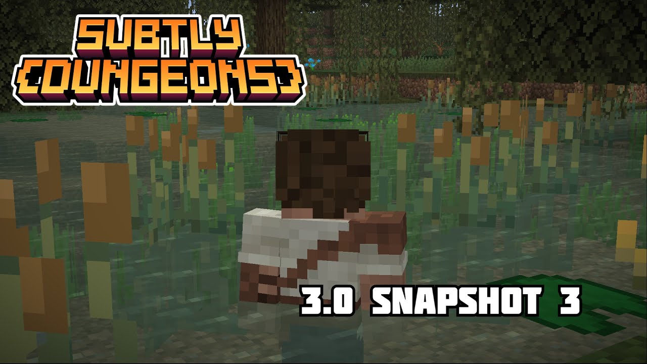 Subtly Dungeons v3.0 Update Progress [Minecraft Mod Demo]