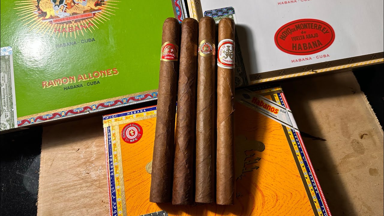 Rolling a Cuban Cigar (Double Corona / Prominentes Format)