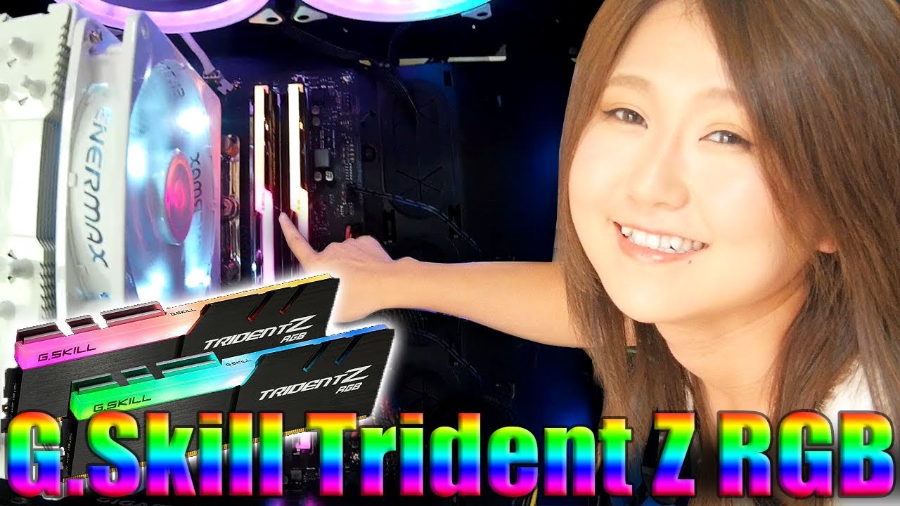 G.skill Trident Z RGBは南国パラダイスだった件