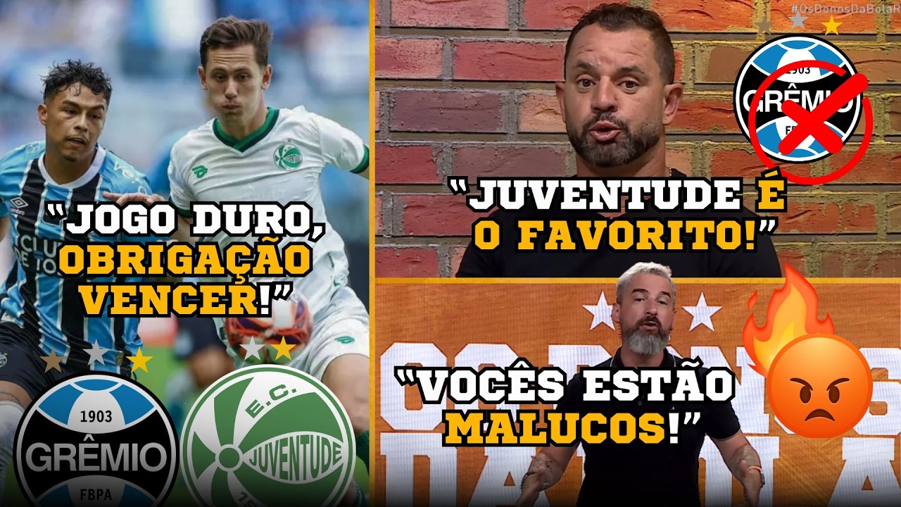 ANÁLISE pré- jogo de GRÊMIO E JUVENTUDE! | Quem é o FAVORITO?