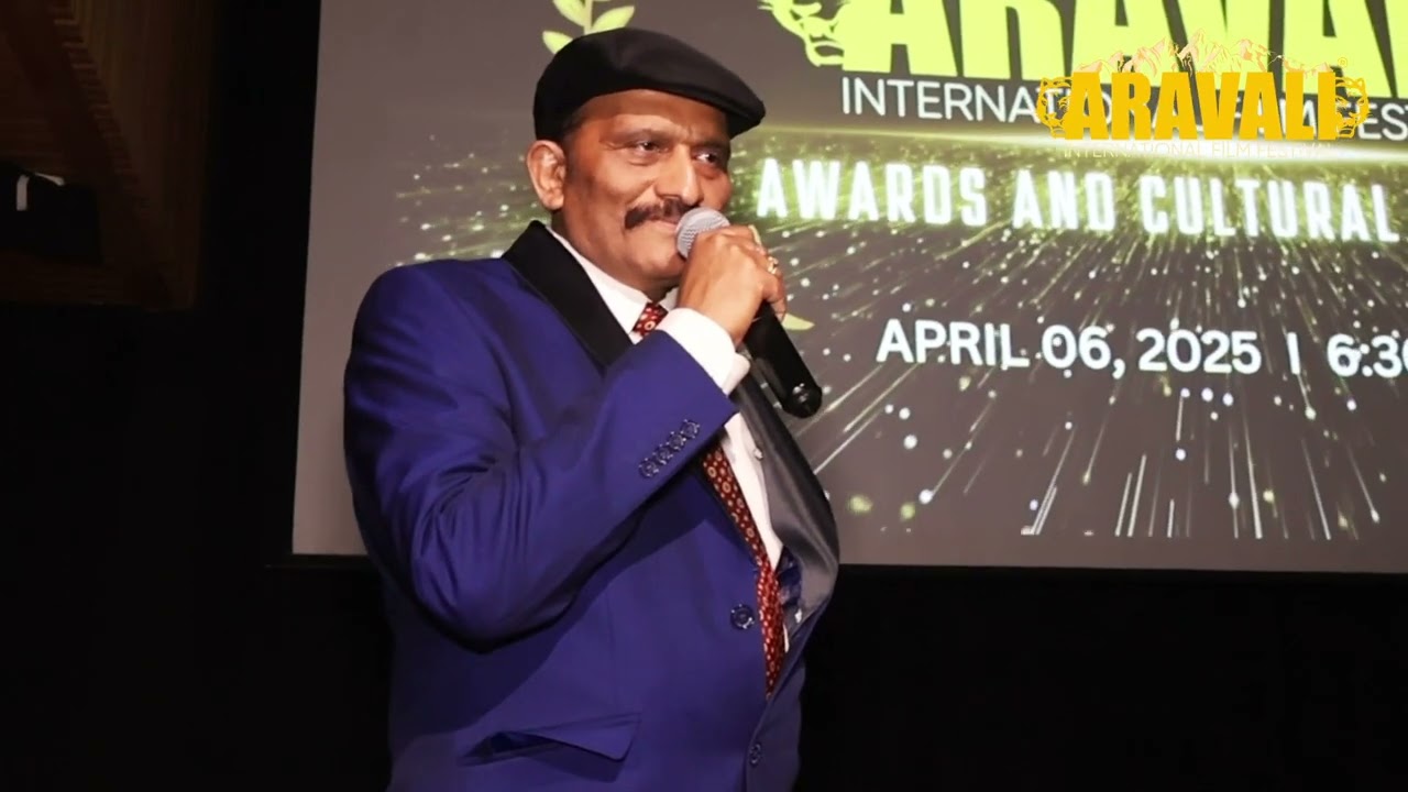 Dr. Avnish Rajvanshi| Director|Speech| Aravali International Film Festival| 2025| Awards Ceremony|