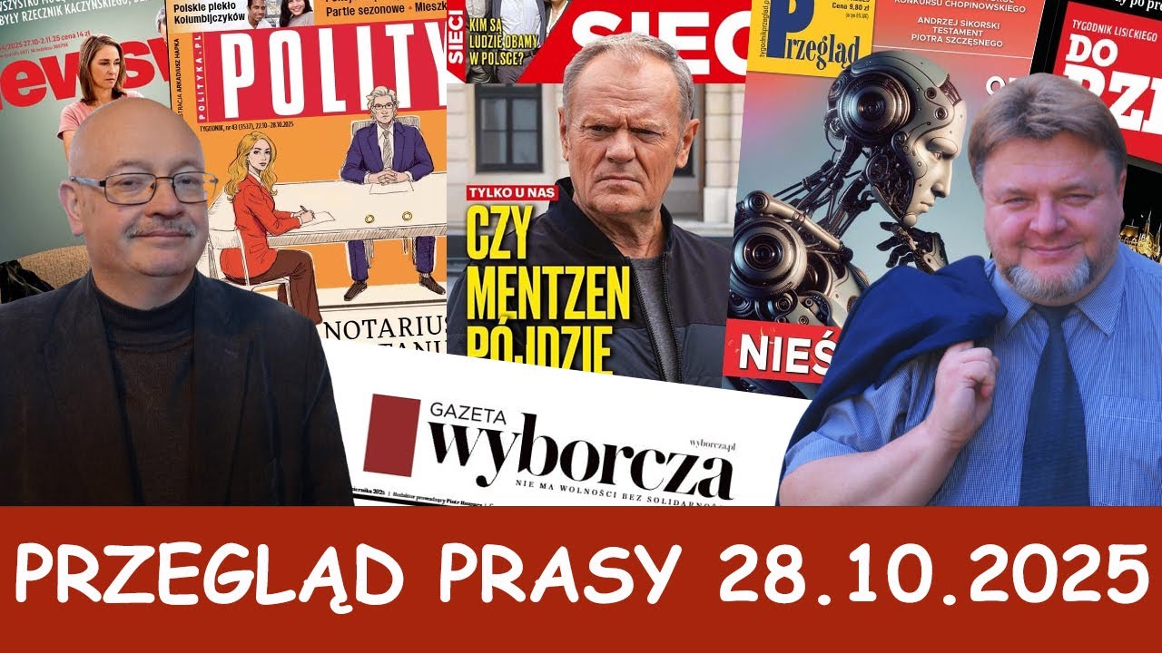 Przegląd prasy 28.10.2025
