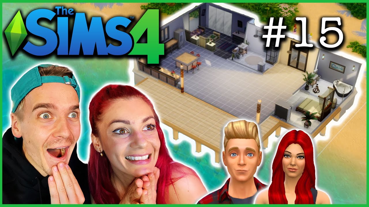 Building our DREAM BEACH HOUSE in the Sims 4