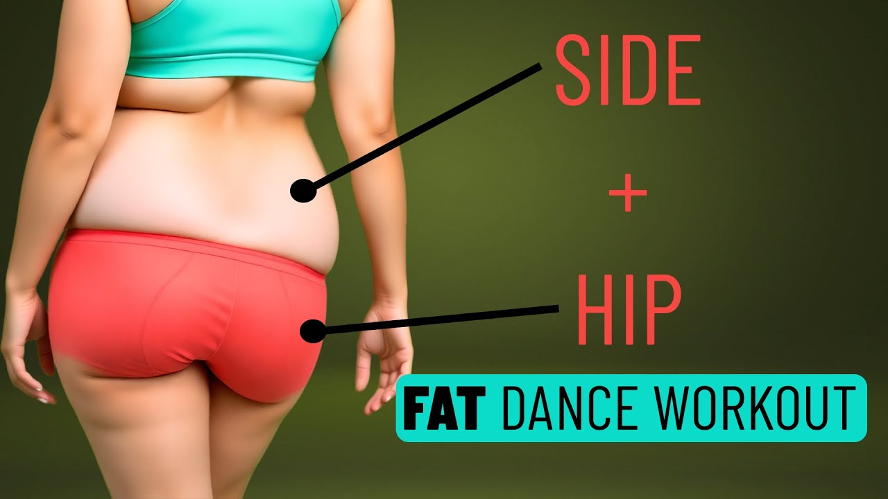 Side Fat & Hip Fat DESTROYER - Fun Dance Workout for Women