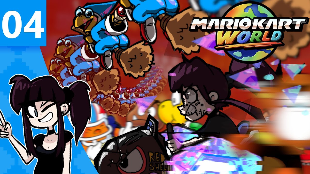 FlutterBug and Friends - Mario Kart World - Full Stream (Part 4)